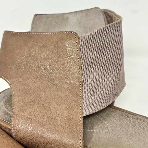 EILEEN FISHER Women’s Quartz Tan SPREE SPORT Sandal Adjustable Ankle Strap Sz 11 - Picture 5 of 12